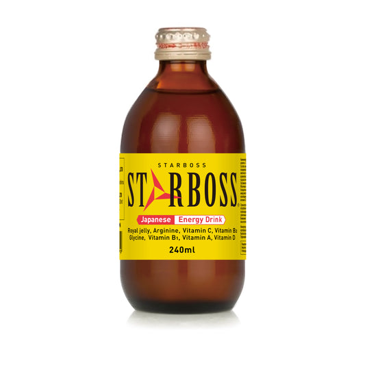 Boisson énergisante STARBOSS 240 ml × par bouteille
